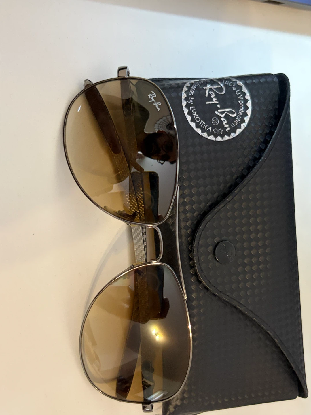 Authentic RayBan Glasses RB8301 Brown Genuine