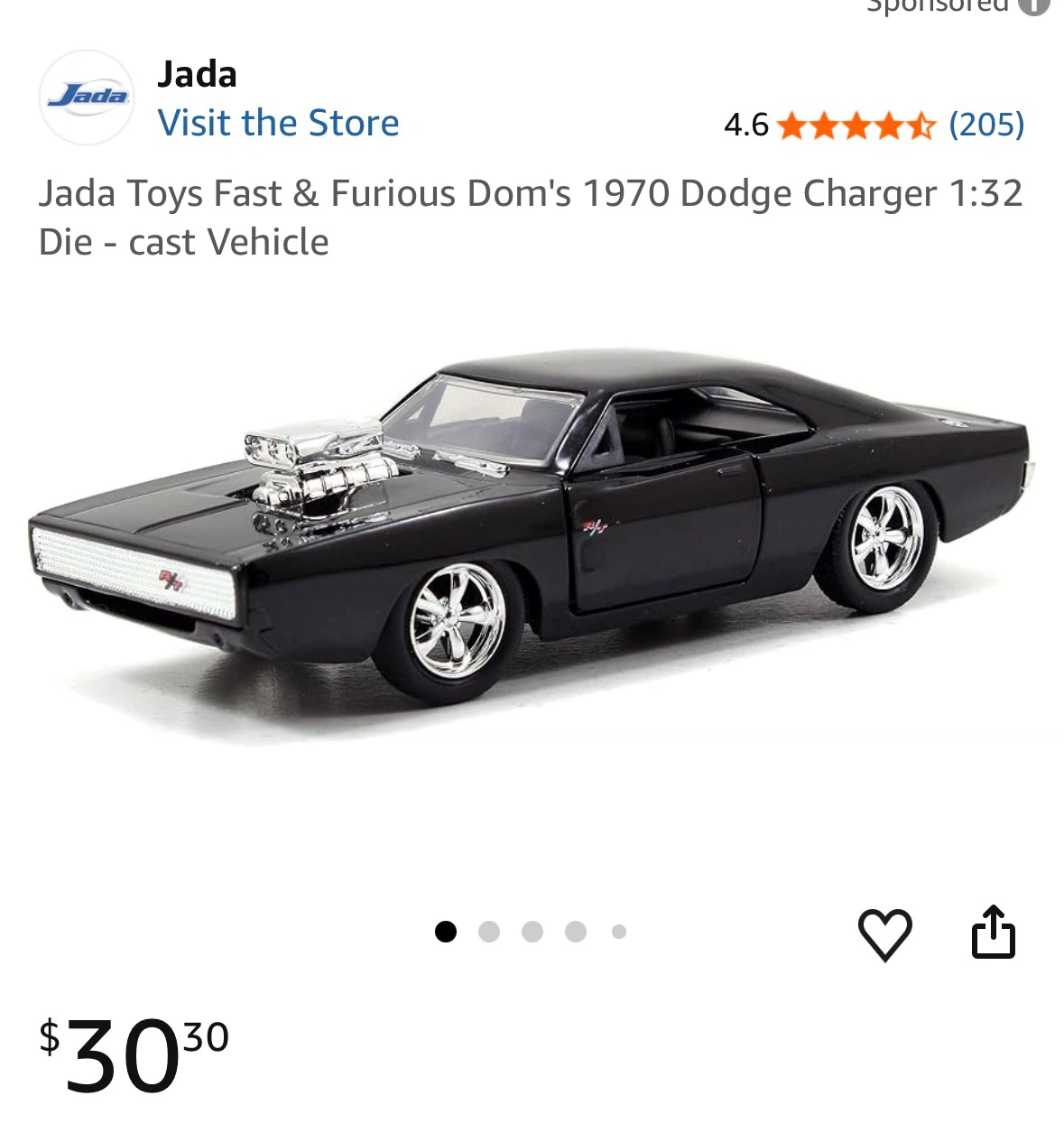 Fast and Furious Dom's 1970 Dodge Charger - photo 5