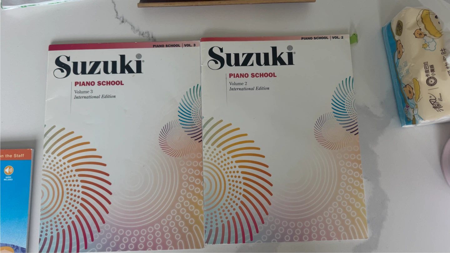 Suzuki Piano School Volumes 2 & 3 International Edition