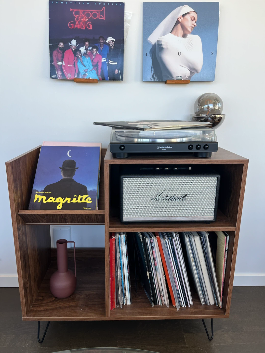 Audio Rack and Record player stand from George Oliver