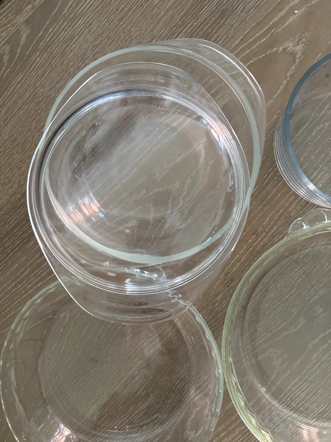 Glass Pie Plates and Bowls Set - photo 3