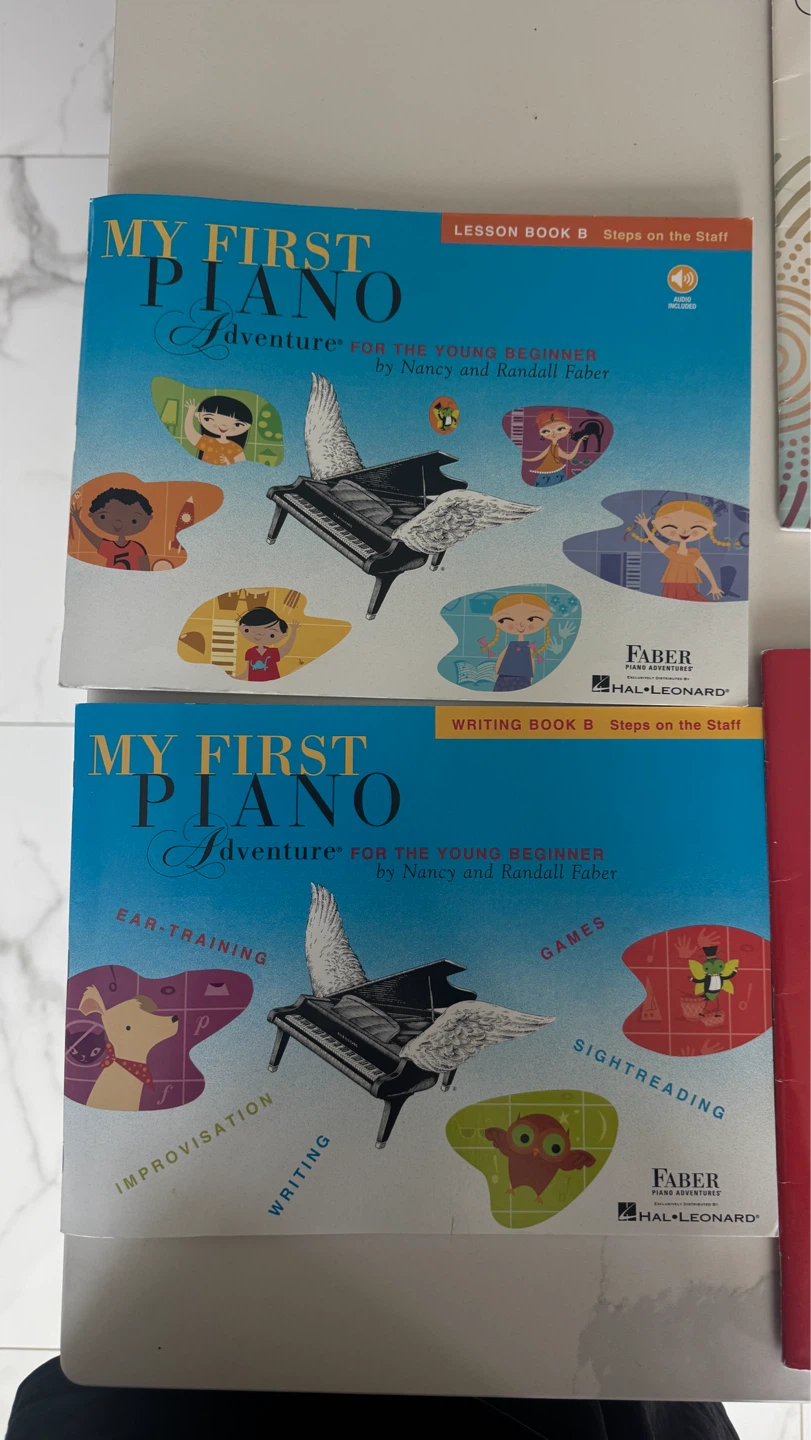 My First Piano Adventure Lesson Book B & Writing Book B