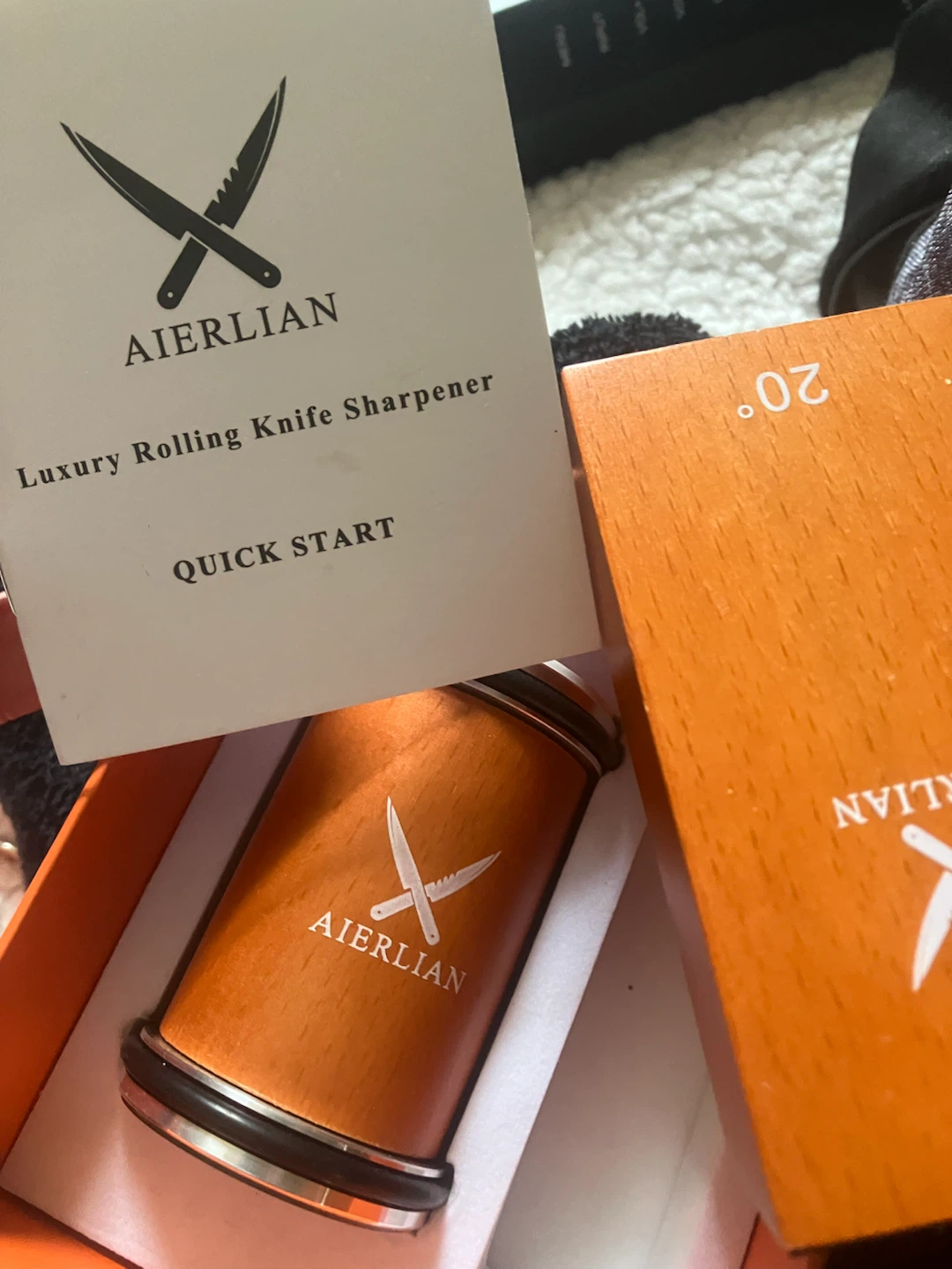 AIERLIAN Luxury Rolling Knife Sharpener - photo 4