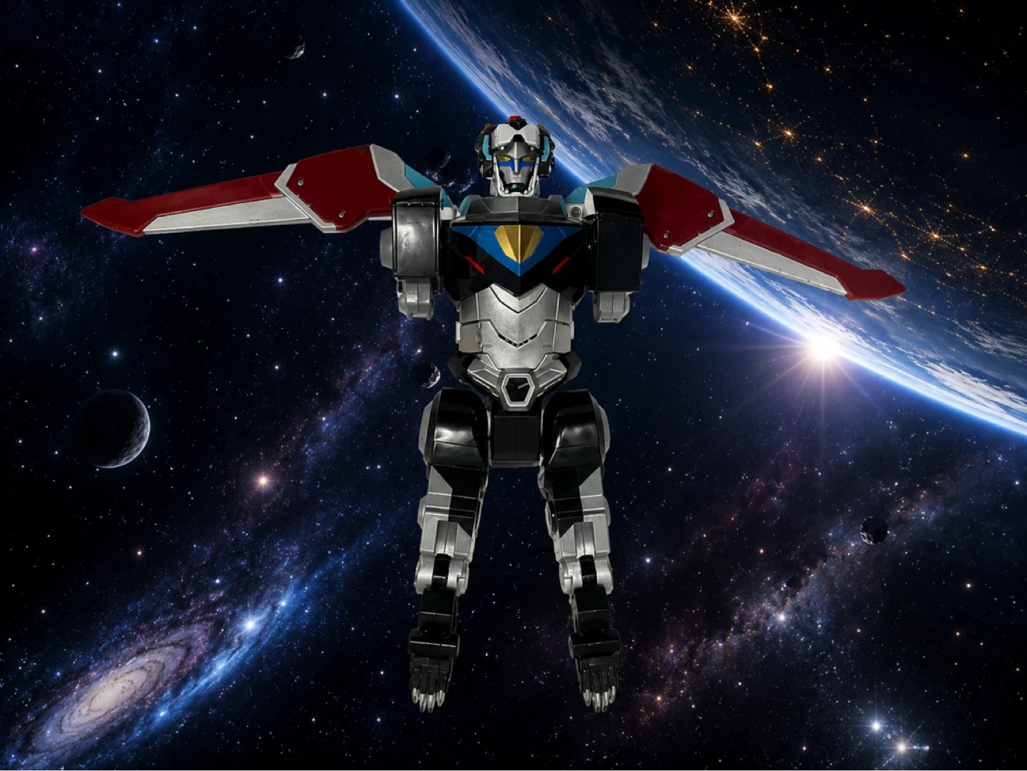 Voltron black Lion Robot Toy - photo 2