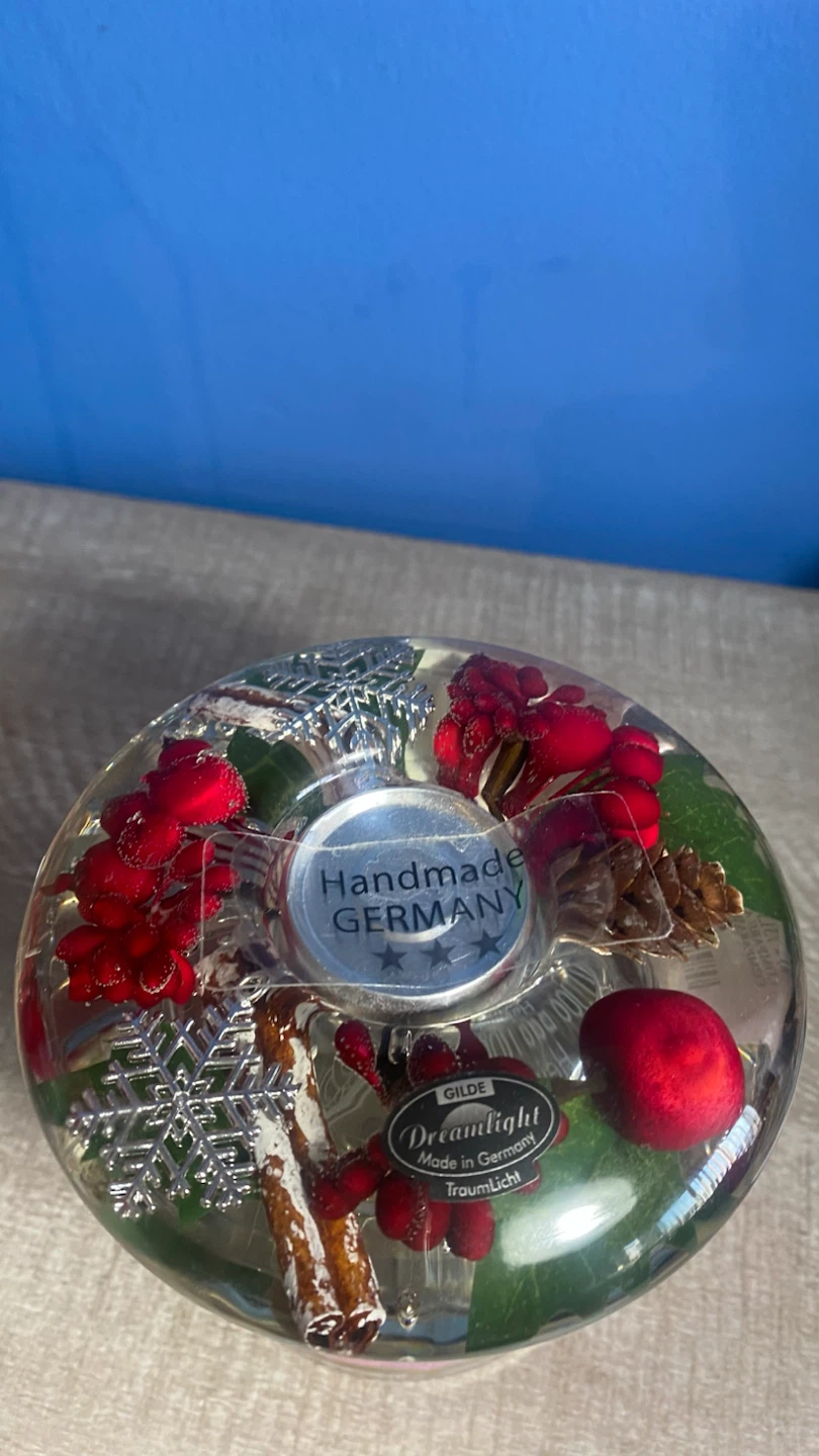 Gilde Dreamlight "Handmade Germany" Scented Candle Holder