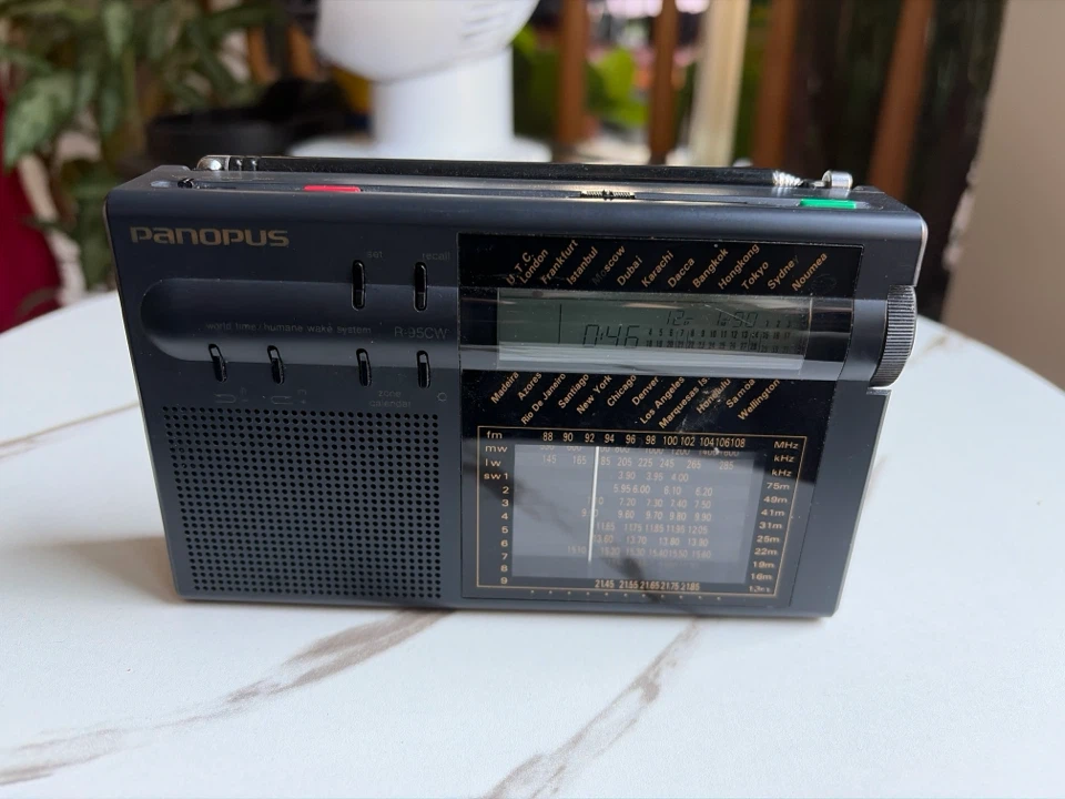 Panopus R-95CW World Time Radio