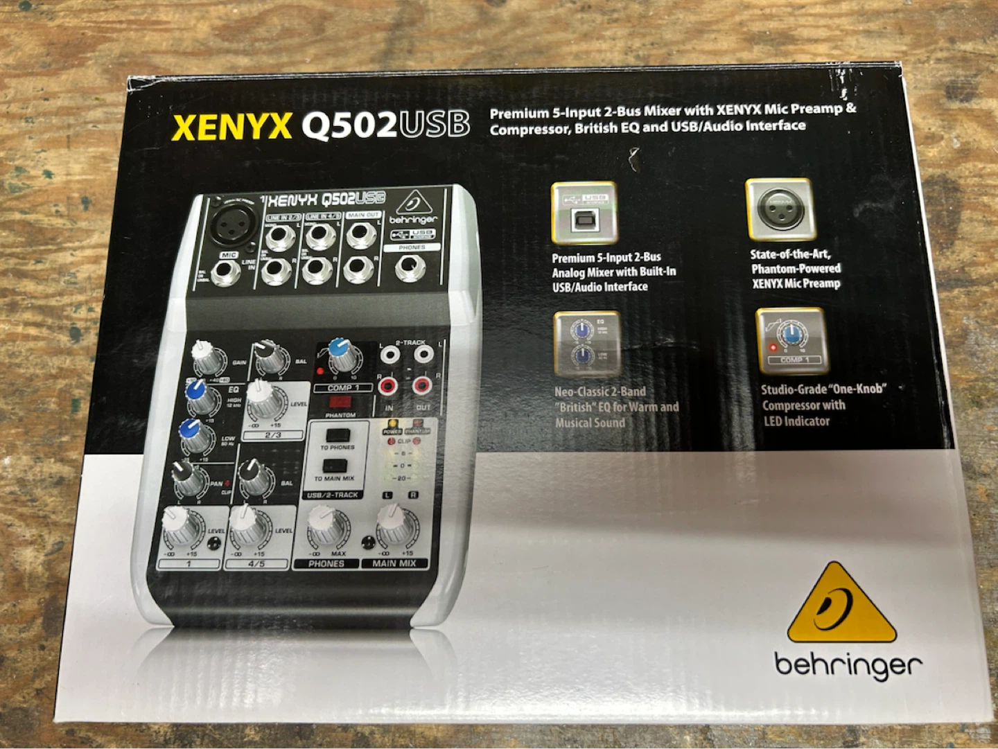 Behringer Xenyx Q502USB Mixer