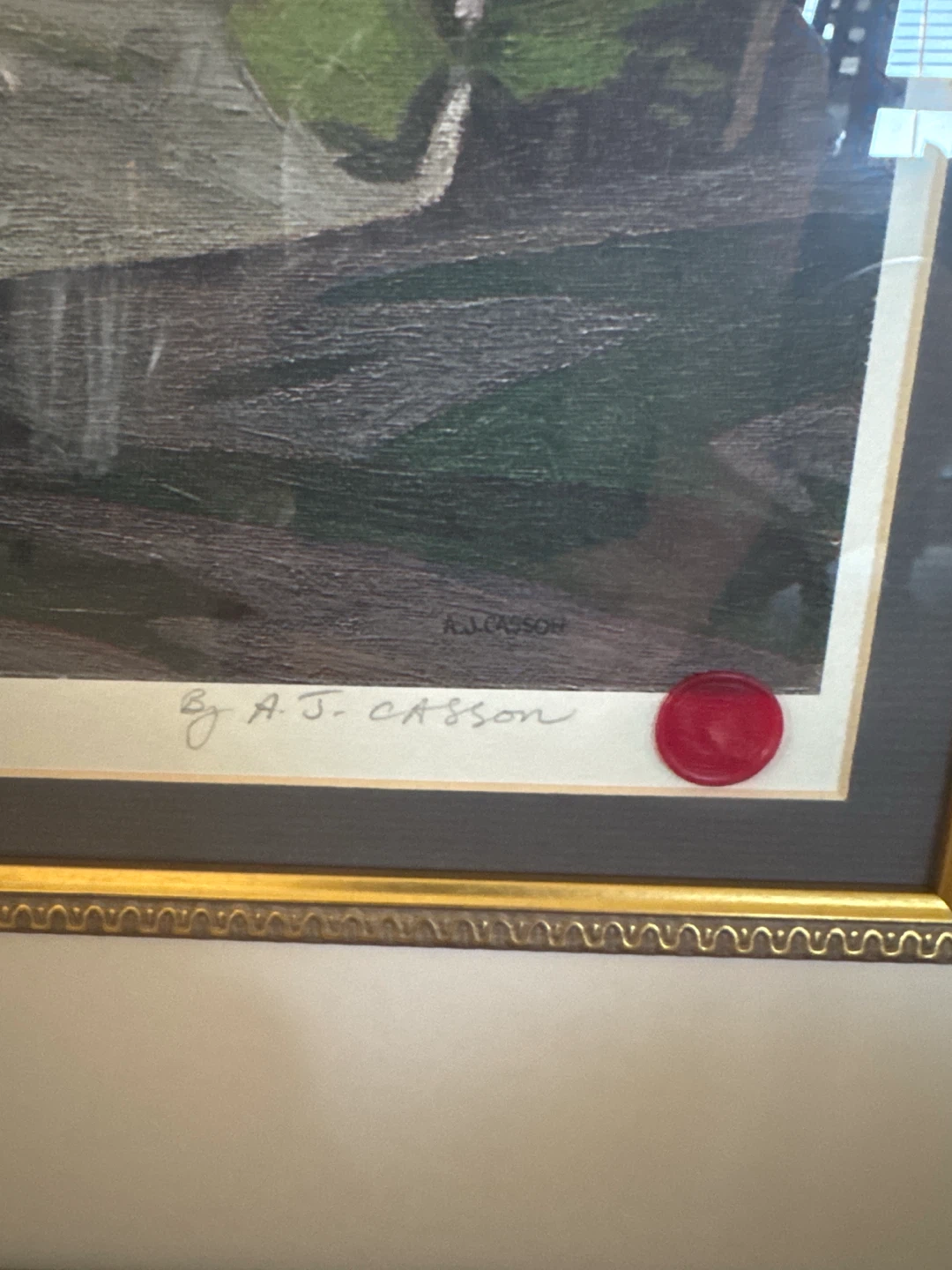 A.J. Casson Framed Art Print - photo 4