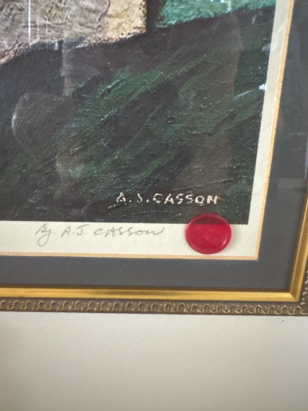A.J. Casson Framed Art Print - photo 5
