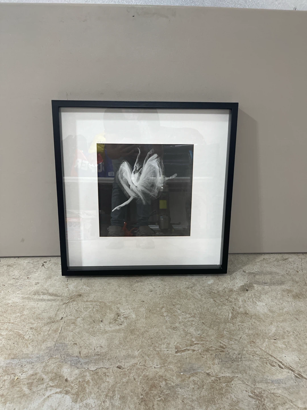 Framed Photograph of a Dancer