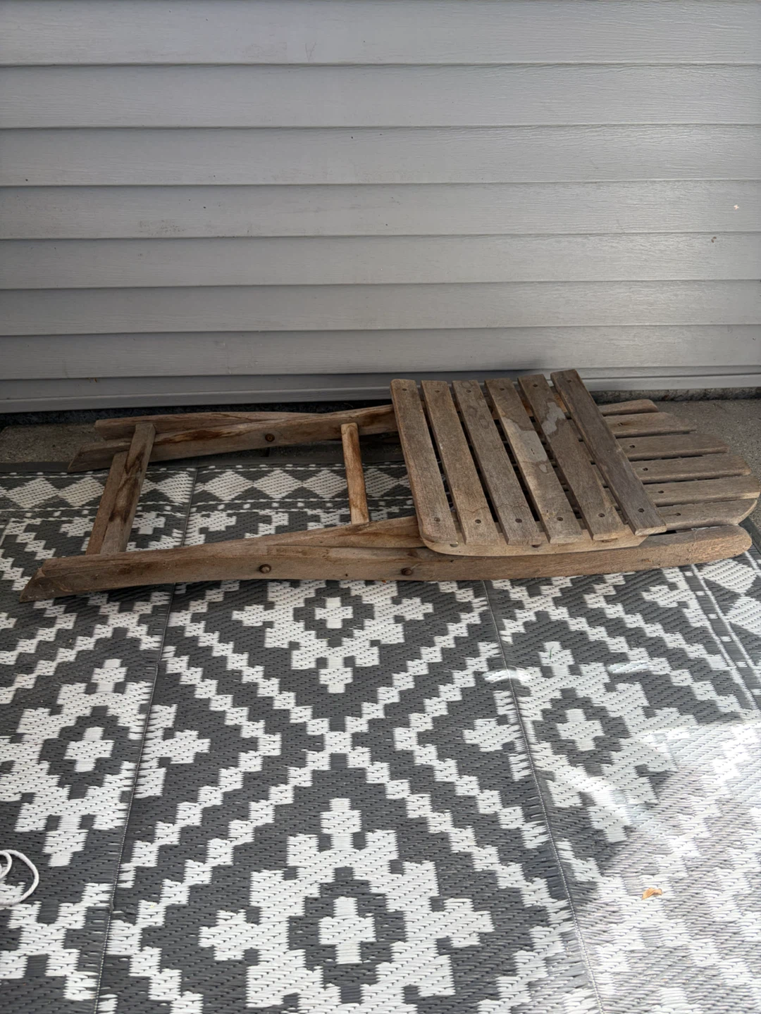 Wooden Folding Chair - photo 3