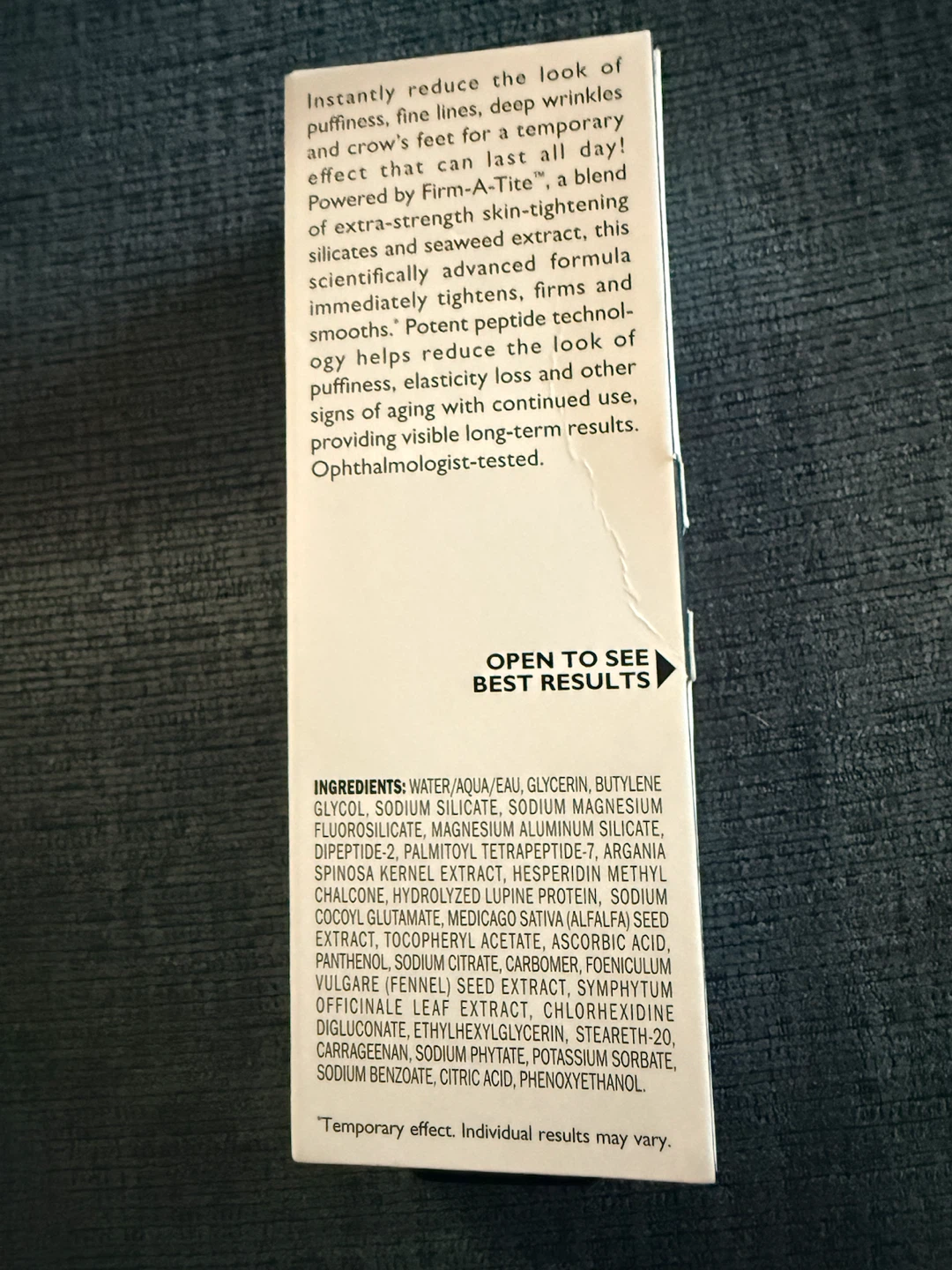 Peter Thomas Roth Instant FirmX Eye Temporary Eye Tightener - photo 3