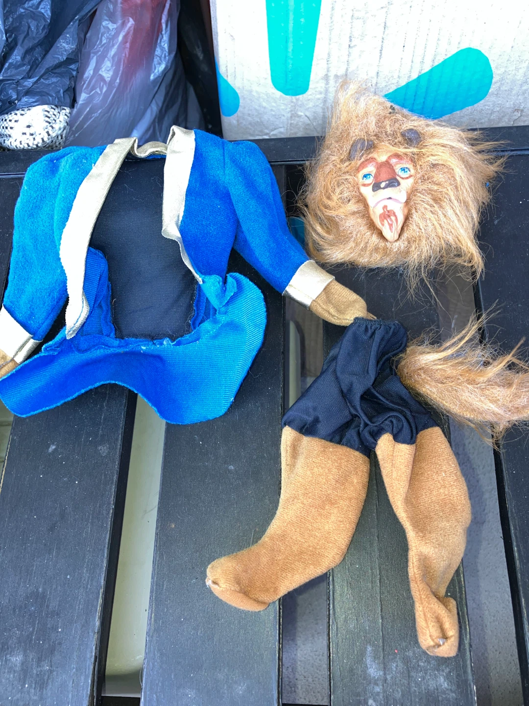 Lion Costume Pieces for Doll or Toy - photo 2