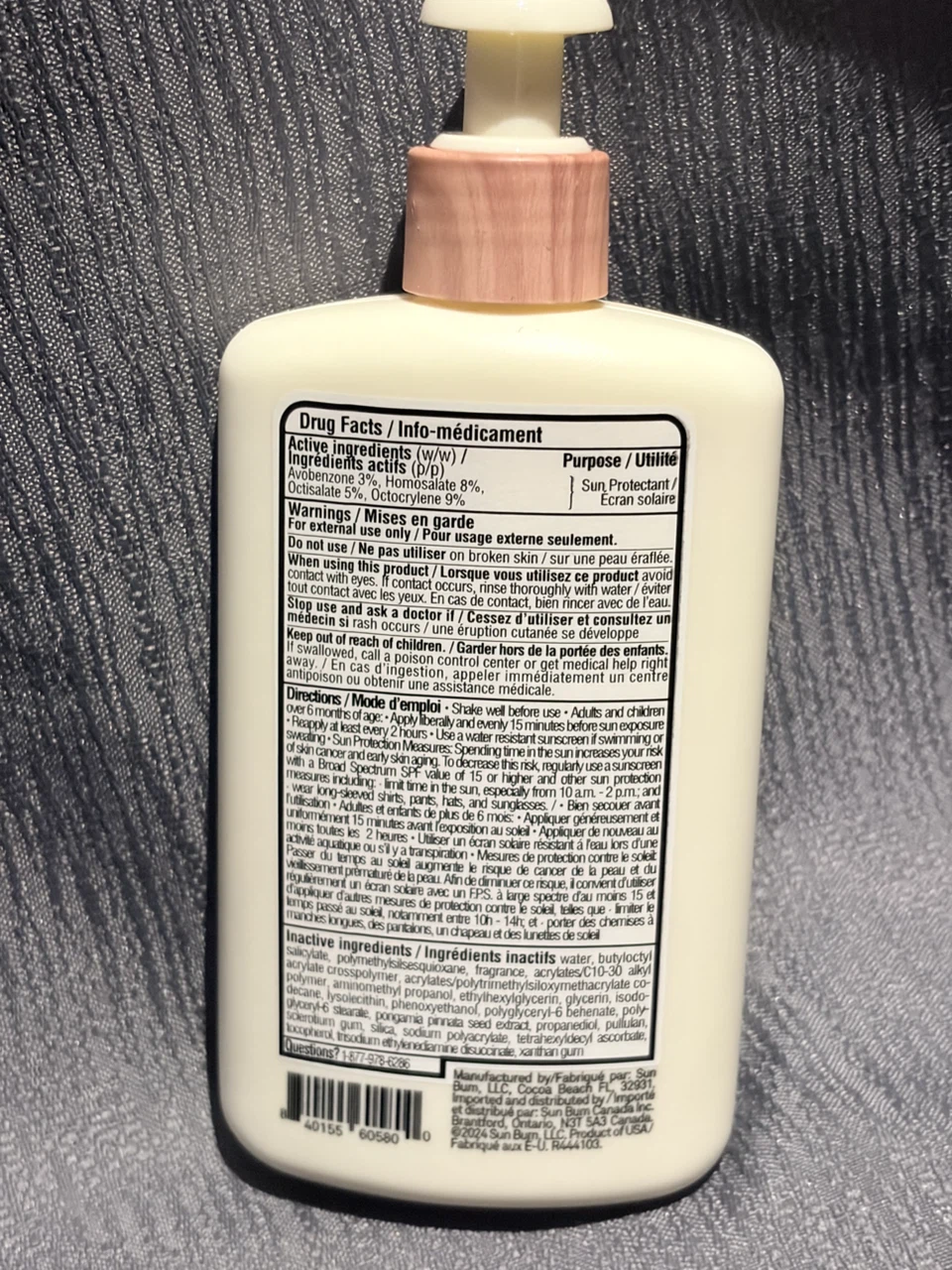 Sun Bum Daily Body Lotion SPF 50 - 237ml - photo 3