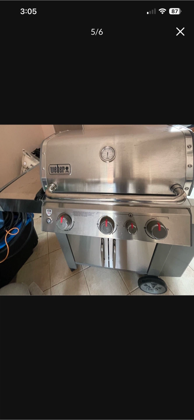 Weber Genesis II E-335 Propane Grill - photo 4
