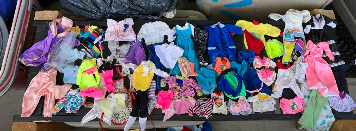 Assorted Doll Clothes Bundle