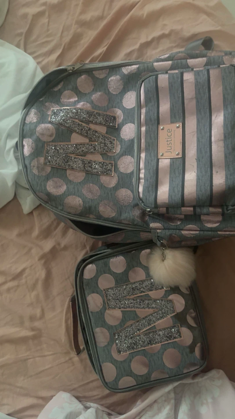 Justice Backpack and Lunch Bag Set