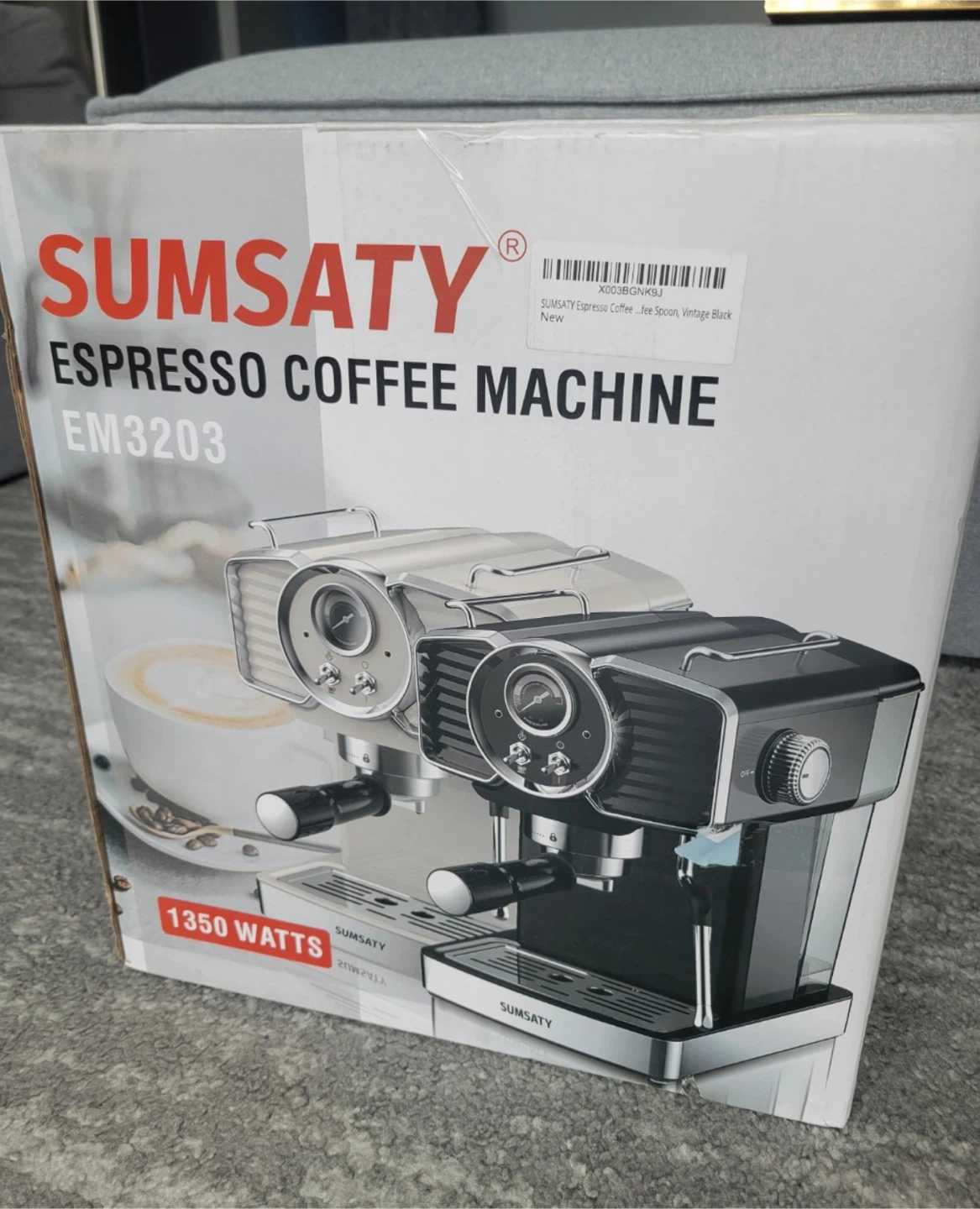 SUMSATY Retro Espresso Coffee Machine - photo 4