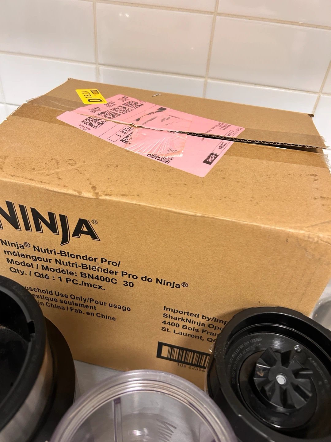 Ninja Nutri-Blender Pro BN400C. normal price:$150 - photo 5
