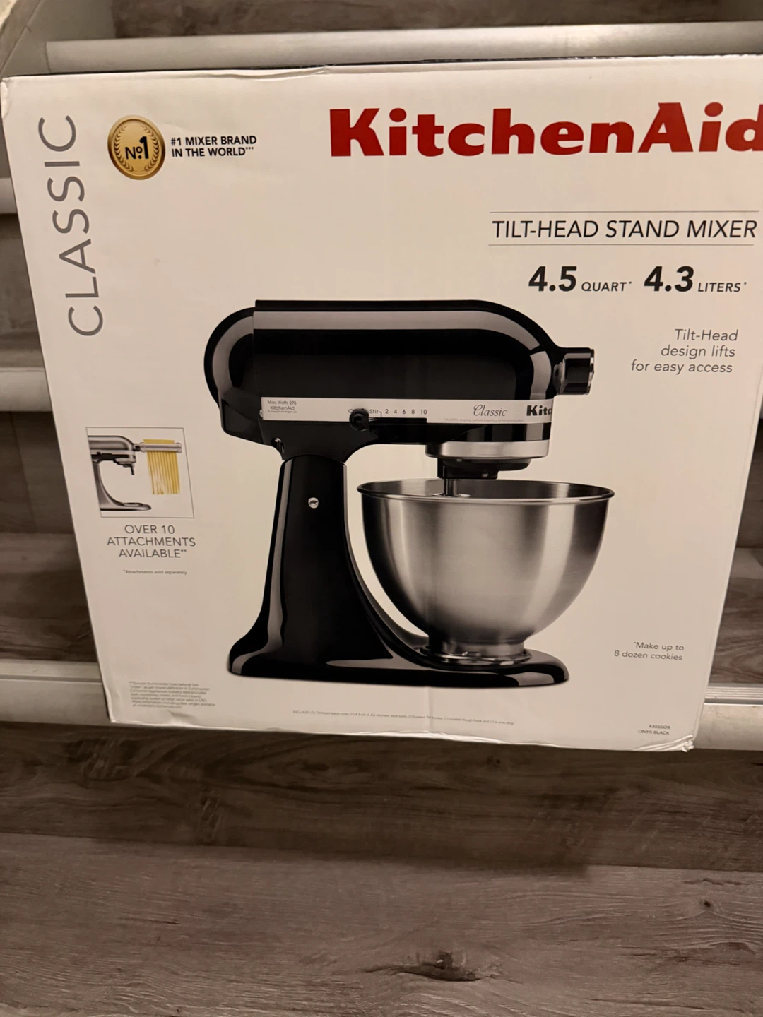 KitchenAid Classic Tilt-Head Stand Mixer - Onyx Black