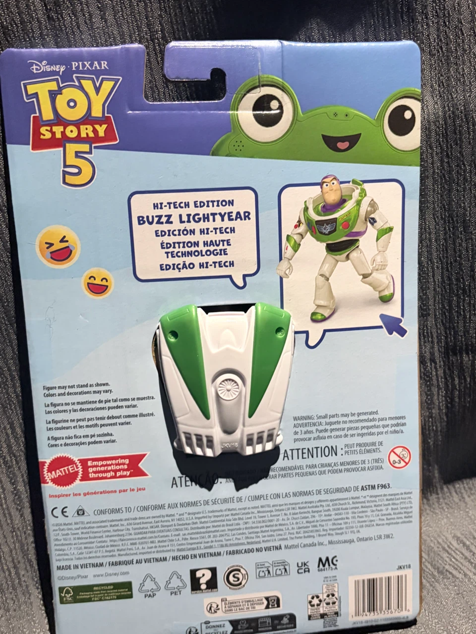 Disney Pixar Toy Story 5 Hi-Tech Buzz Lightyear Action Figure - photo 2