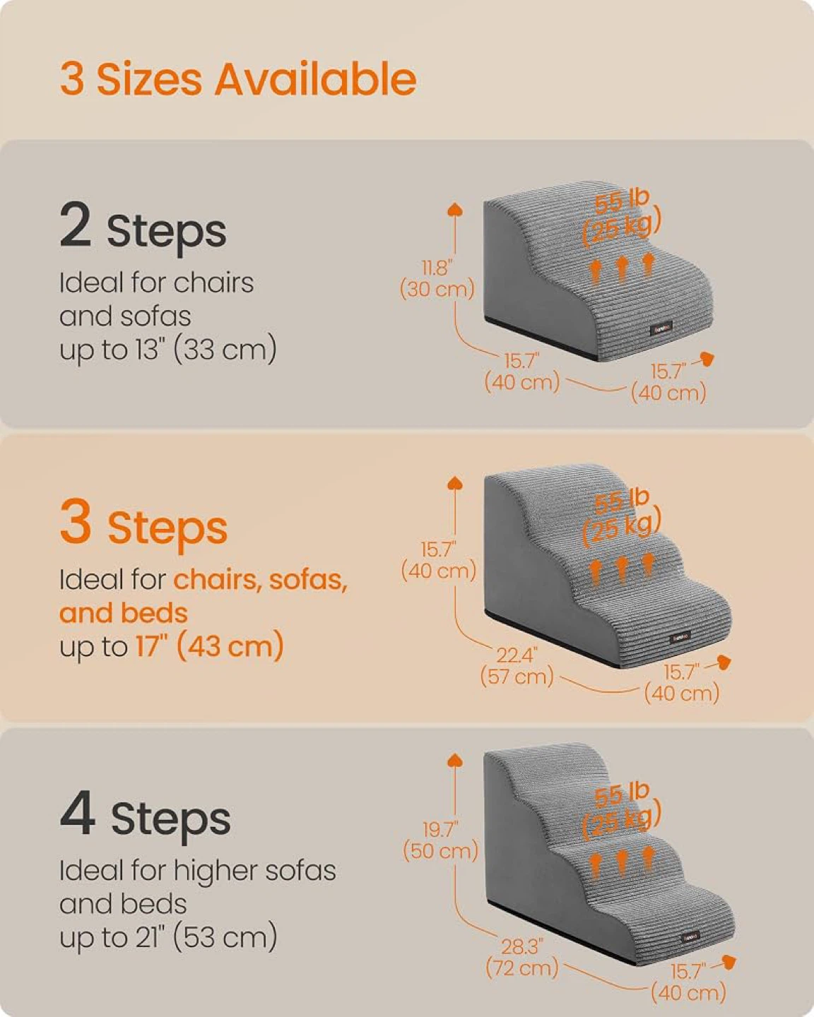 3 Step Dog Stairs BNIB - photo 4