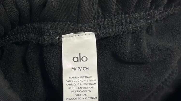 Alo Yoga Black Sweatpants M/P CH - photo 4