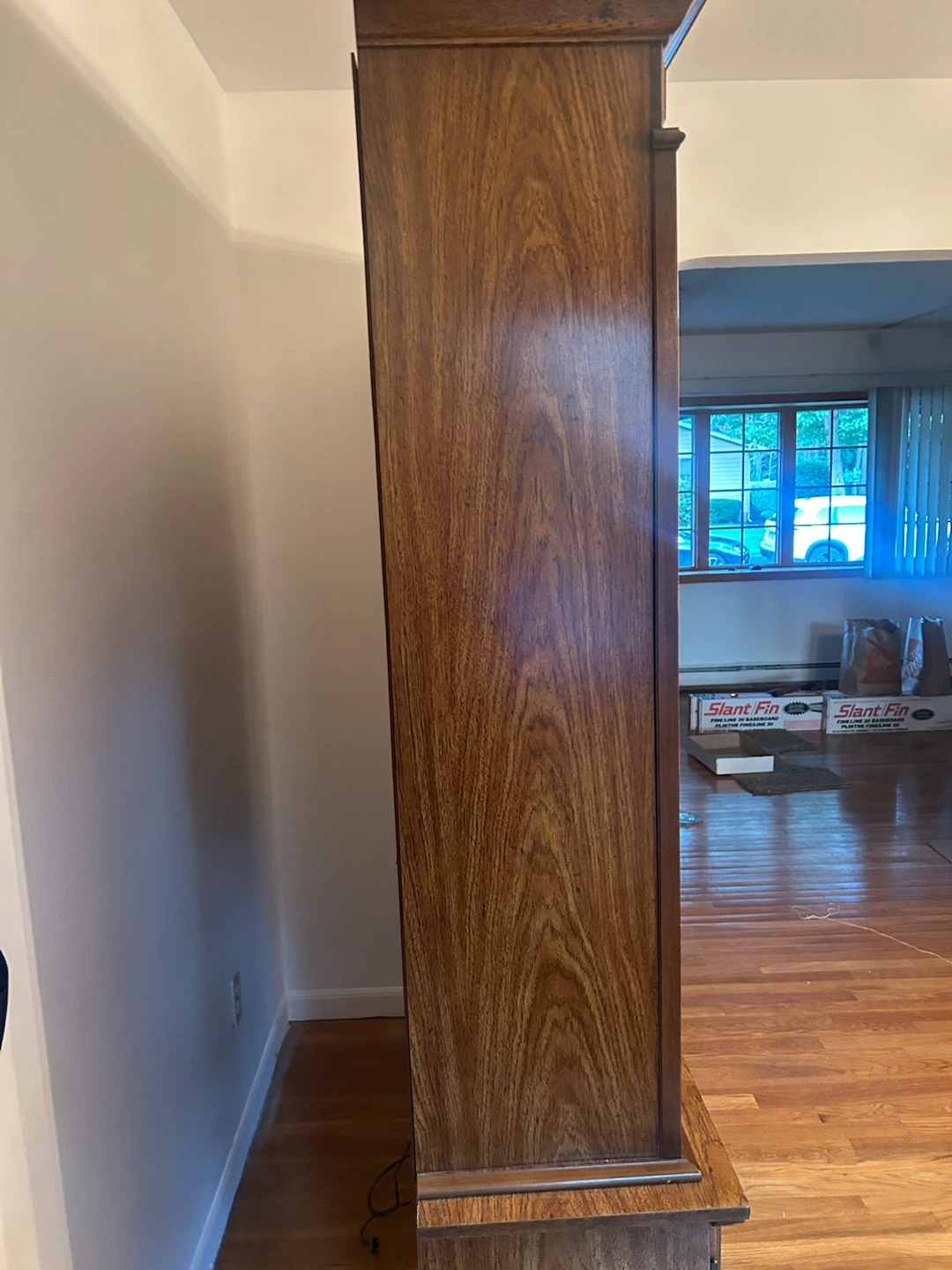 Wooden China Cabinet with Glass Doors - photo 4