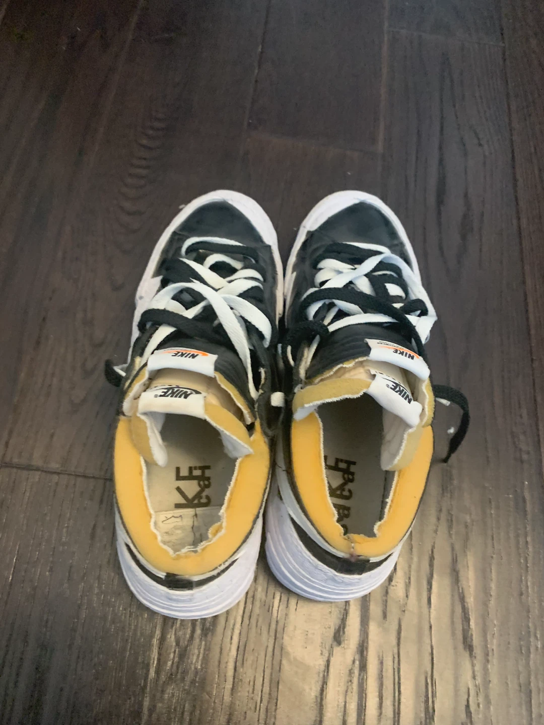 Nike Blazer Low Sacai "Black Magma" Sneakers - photo 2