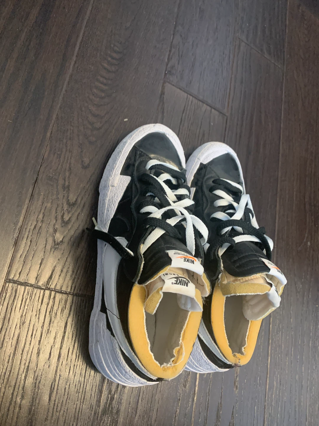 Nike Blazer Low Sacai "Black Magma" Sneakers - photo 3