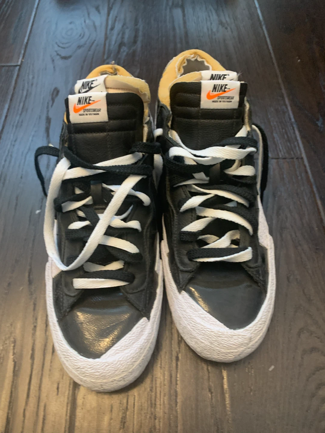 Nike Blazer Low Sacai "Black Magma" Sneakers - photo 5