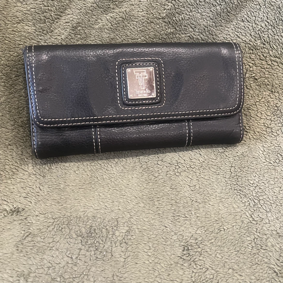 Tignanello Black Leather Wallet