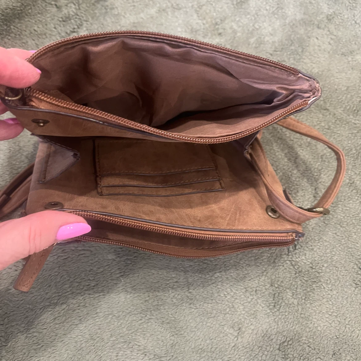 American Eagle Crossbody Bag - Tan - photo 5