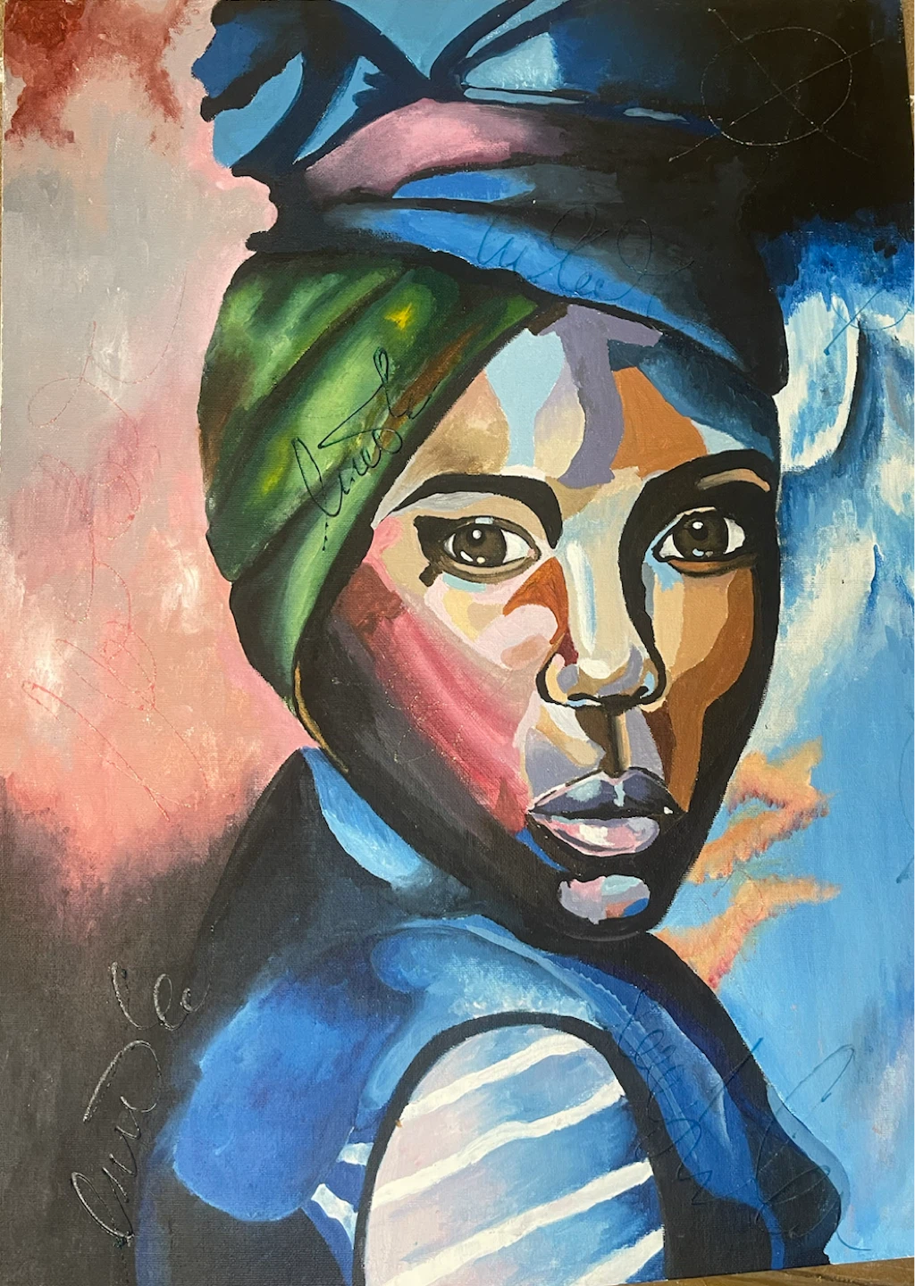Abstract Portrait Paintings