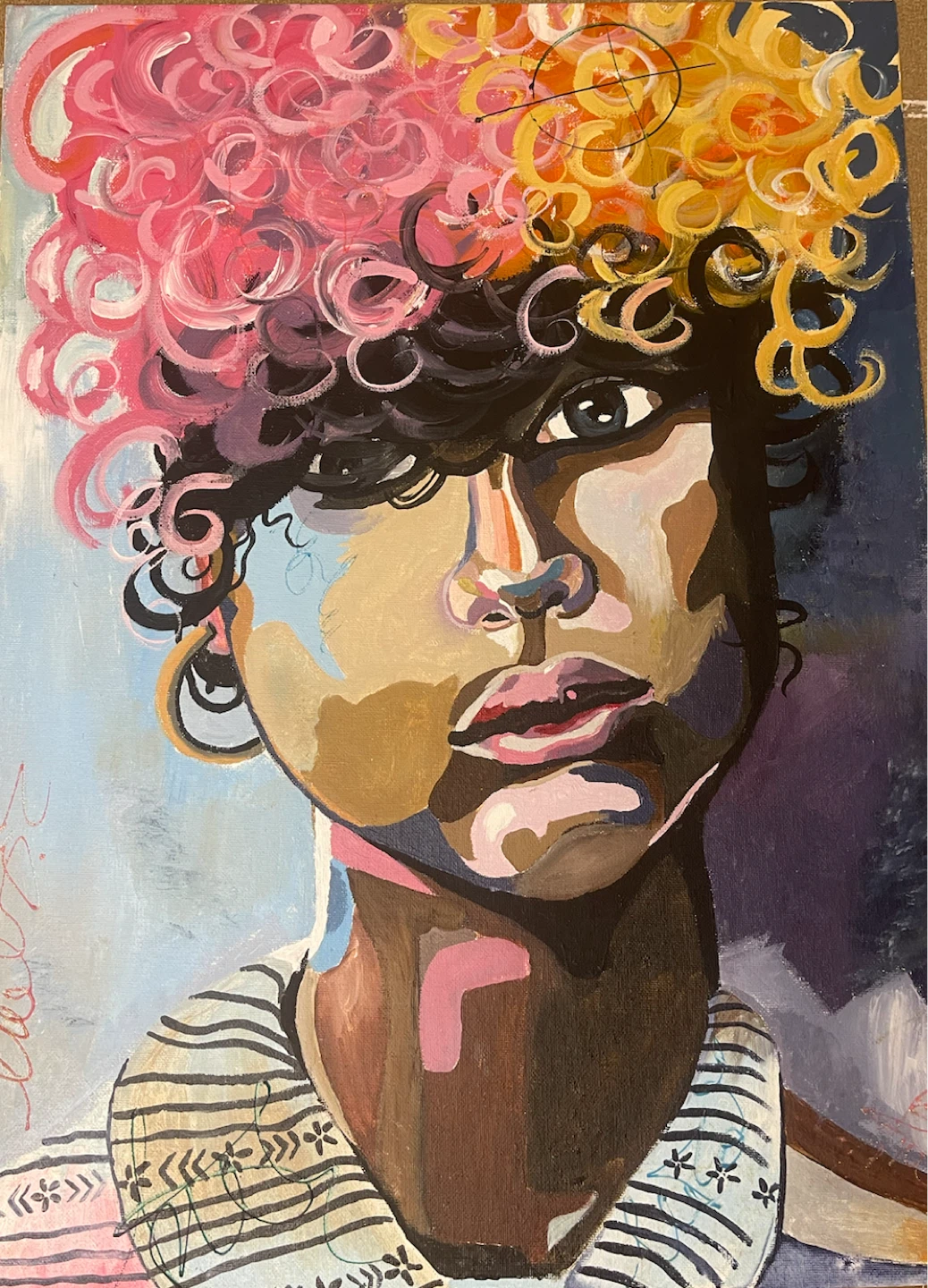 Abstract Portrait Paintings - photo 2