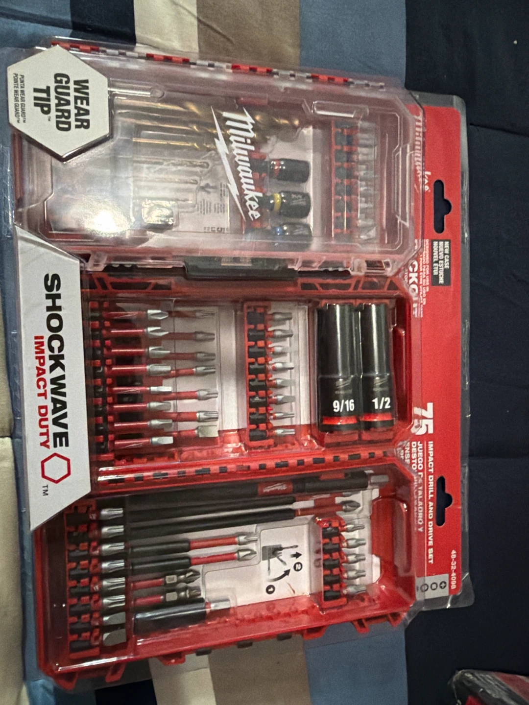 Milwaukee SHOCKWAVE Impact Duty Alloy Steel Drill Set (75-Piece)