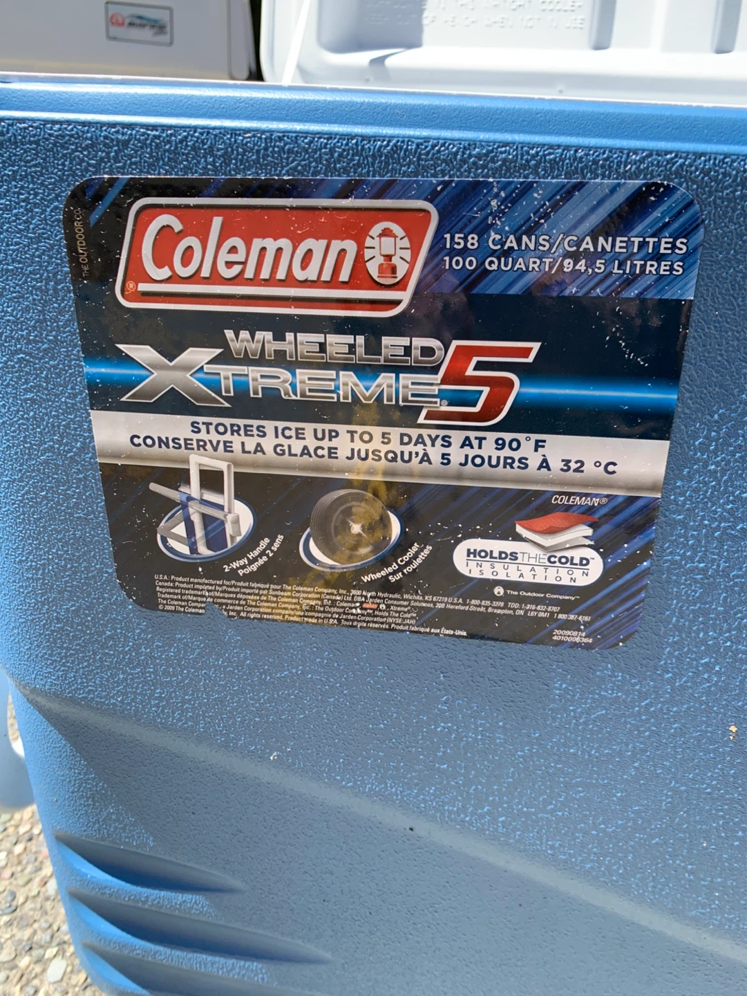 Coleman Xtreme 5 Wheeled Cooler 100 Quart - photo 3