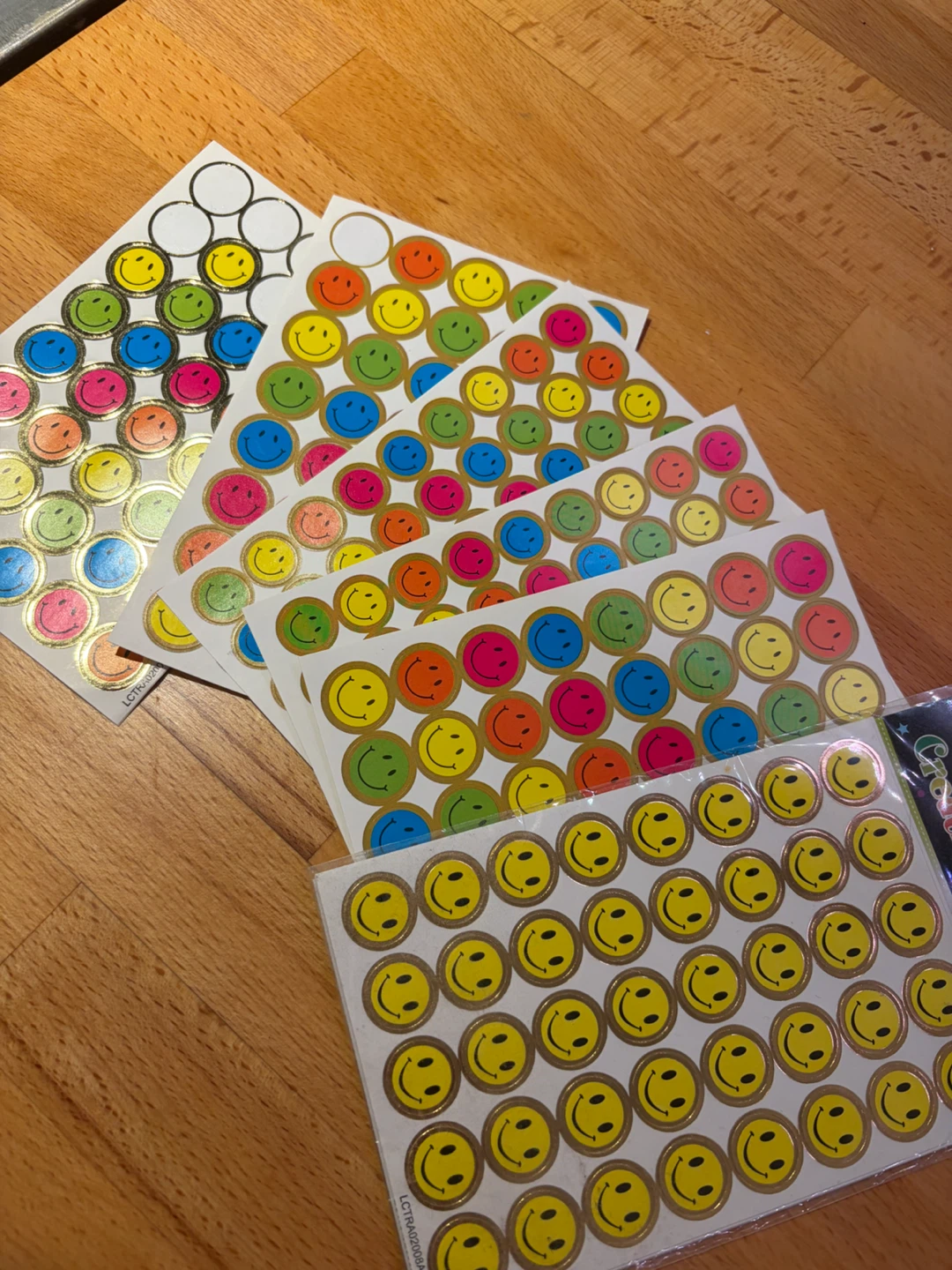 Pack of Smiley Face Stickers - photo 2