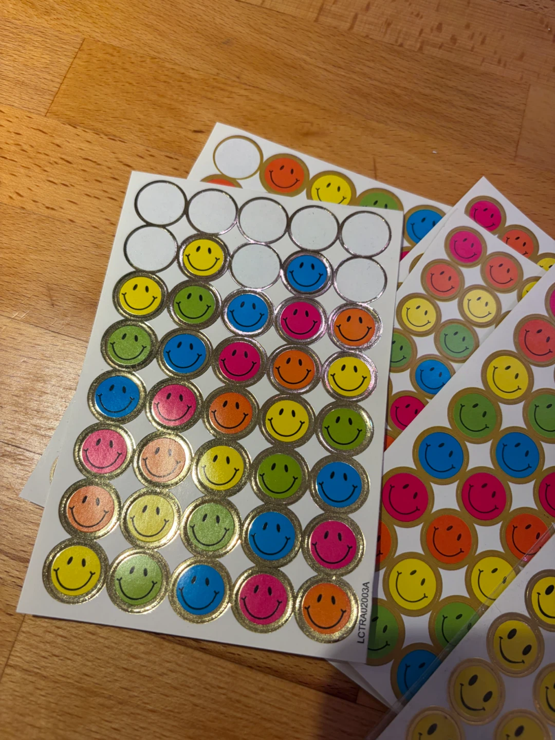 Pack of Smiley Face Stickers - photo 3