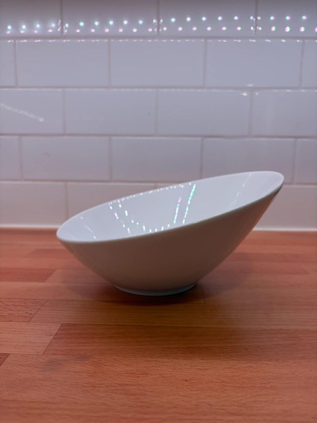 White Serving Bowl - photo 2