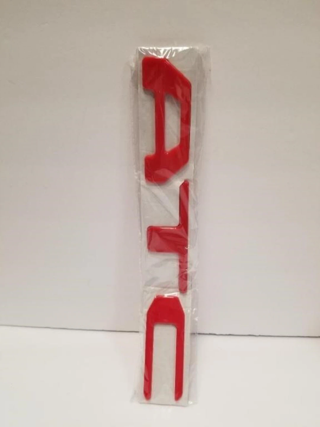 ERIVIS Large Tacoma 3D Emblem - Red - photo 2