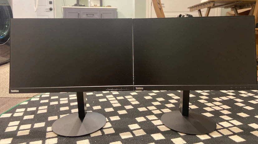 Two thinkvision monitors - photo 3