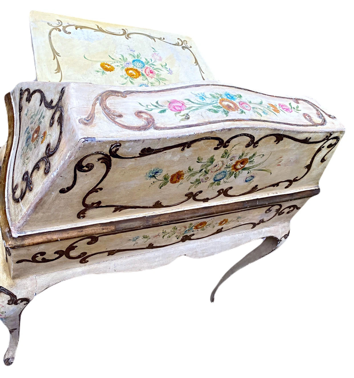 Vintage Painted Secretary Desk - photo 2