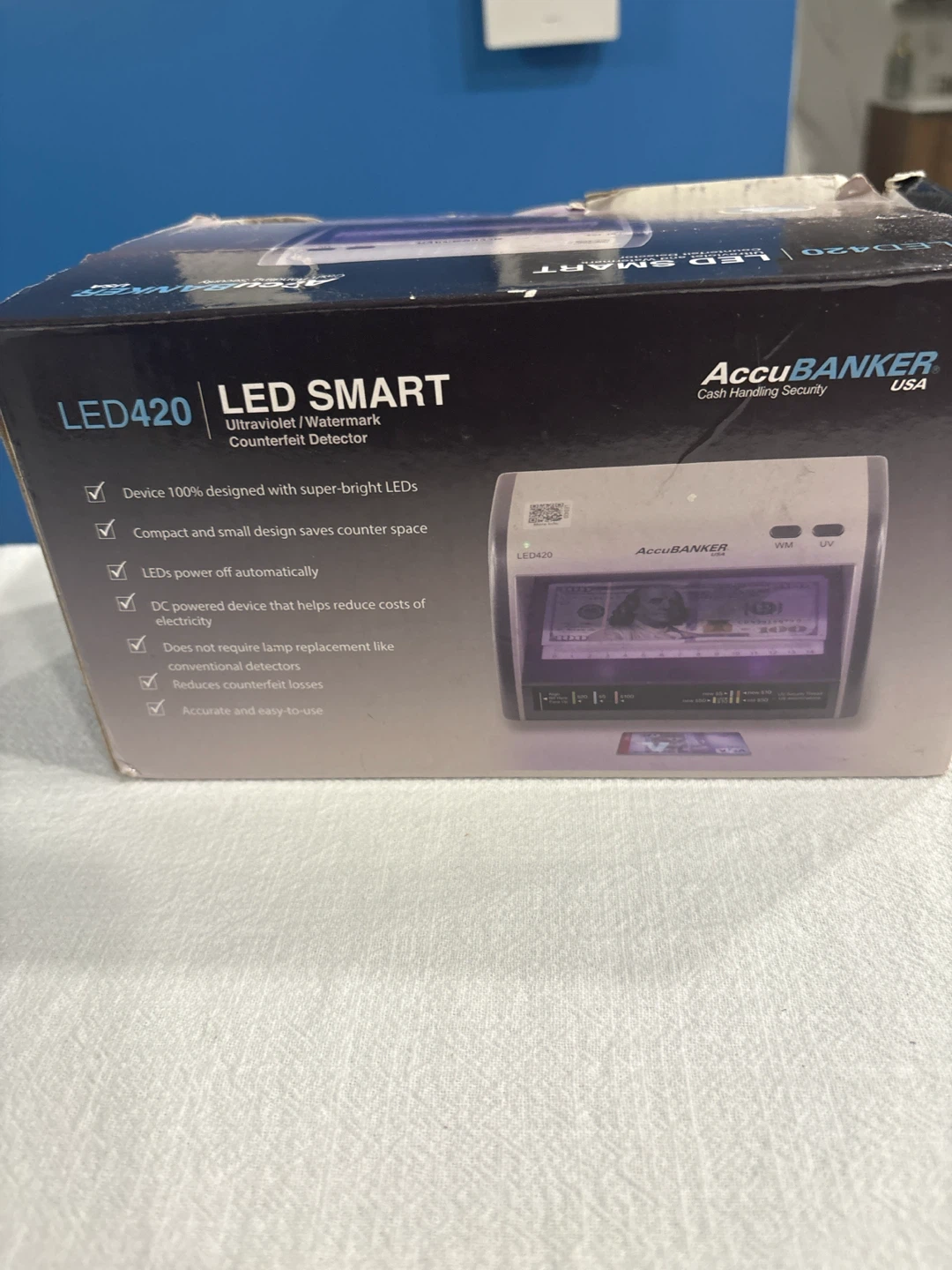 AccuBANKER LED420 LED SMART Counterfeit Detector