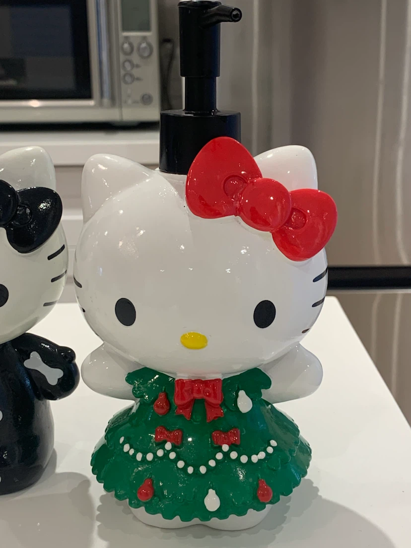 Hello Kitty  Soap Lotion Pump Set - Skeleton & Christmas - photo 2