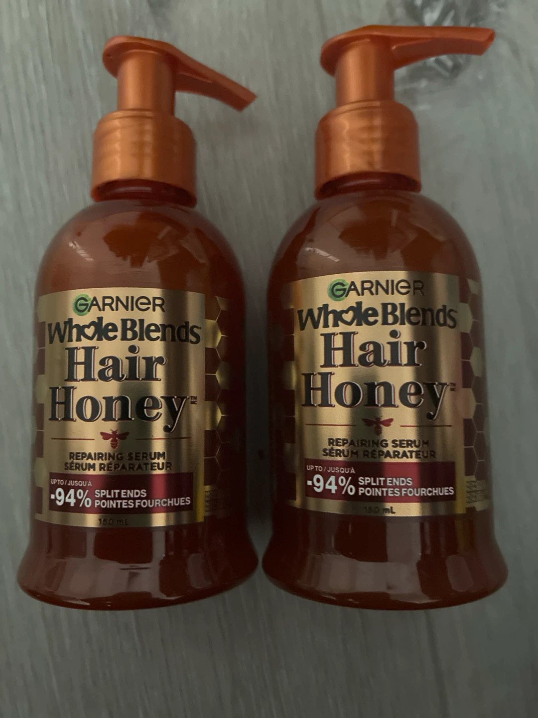 Garnier Whole Blends Hair Honey Repairing Serum (2x 150ml)