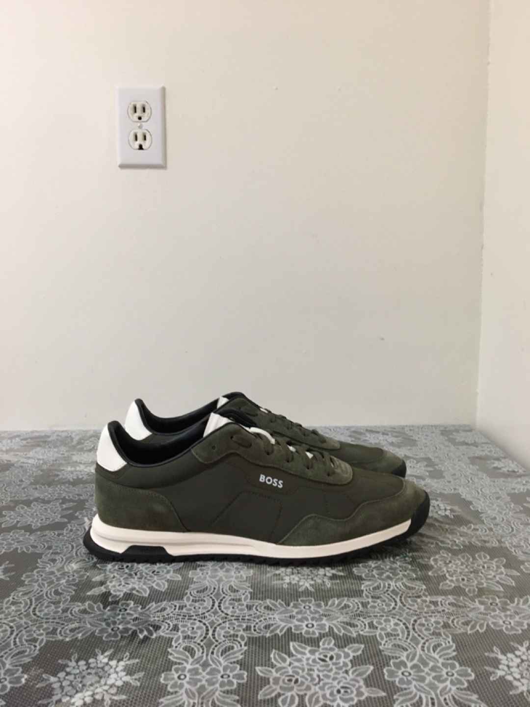 BOSS Green Suede & Nylon Sneakers - photo 2