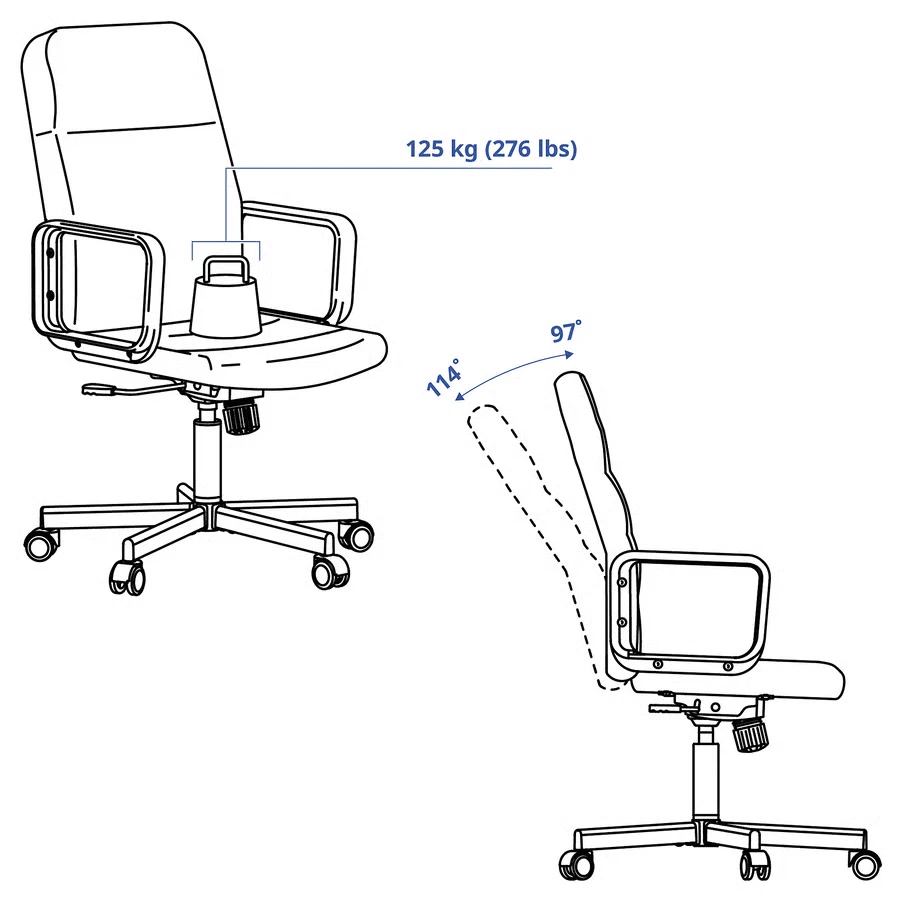 Ikea Office Chair - photo 4