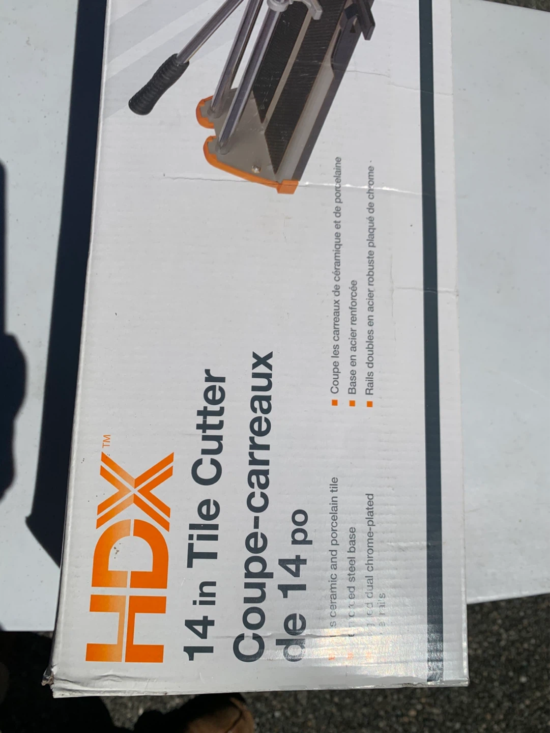 HDX 14" Tile Cutter - photo 2