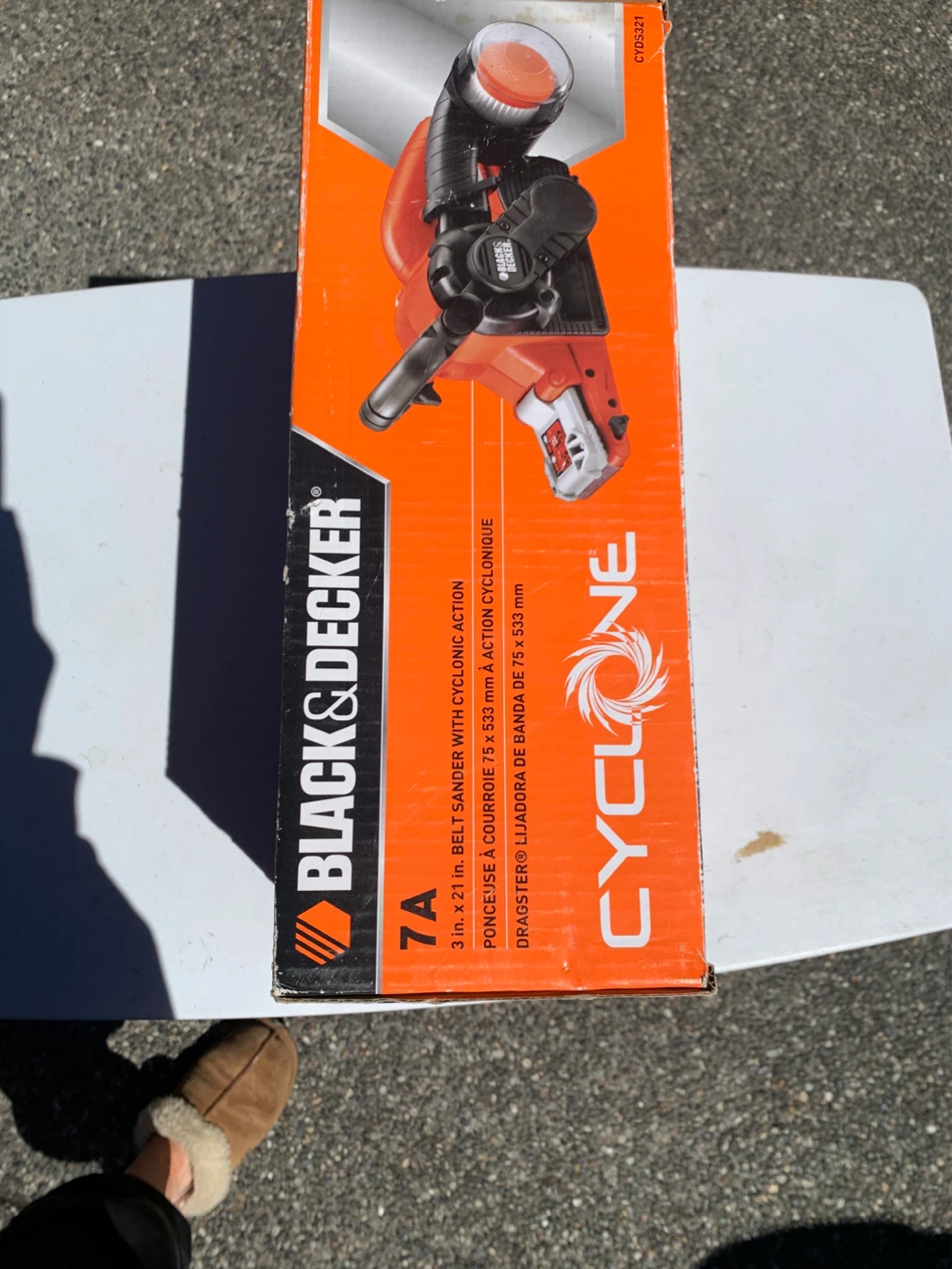 Black & Decker 7A 3 in. x 21 in. Dragster Belt Sander - photo 3